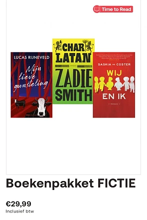 Boekenplanken fictie