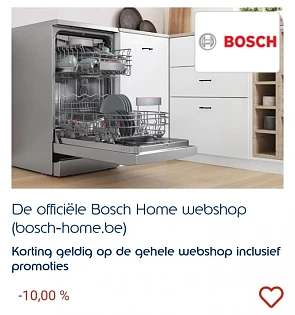 10% Bosch Home