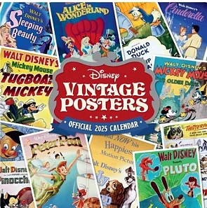 Kalender 2025 Vintage posters