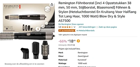 Remington Föhnborstel