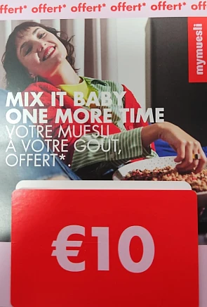 Gratis muesli mix