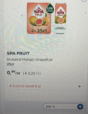 Spa fruit