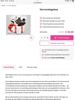 Verrassingsbox