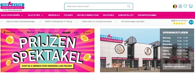 Verschillende 20% korting acties bij Van Asten Babysuperstore 👶🏼