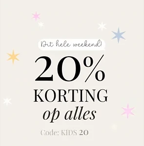 Kidsdeco dag van de webshop