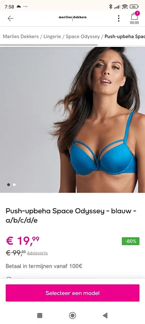 Marlies dekkers tot 80% korting