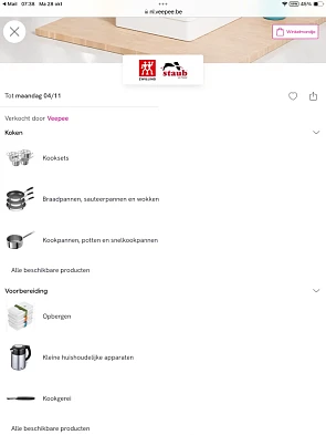 Kookpotten en bestek