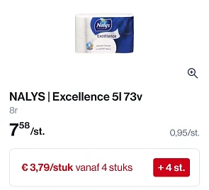 Colruyt nalys excellence 8r