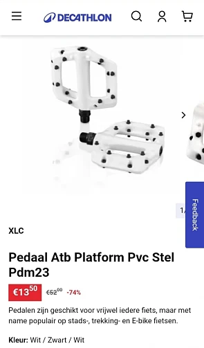 Pedalen XLC