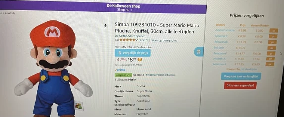 Mario knuffel