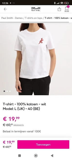 Paul Smith kledij tot 70% korting