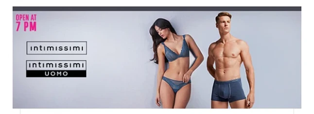 Intimissimi aan 50% korting