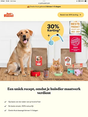 Justrussel actie