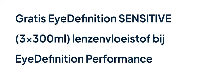 Gratis lenzenvloeistof