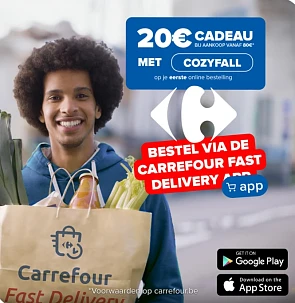 Kortingscode Carrefour Fast Delivery app