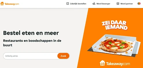 € 10 korting bij Takeaway.com