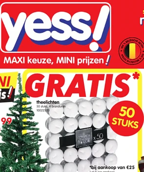 Gratis theelichtjes