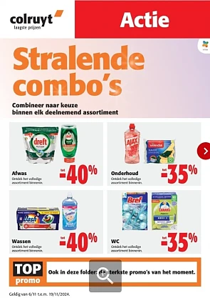 Stralende combo's bij Colruyt