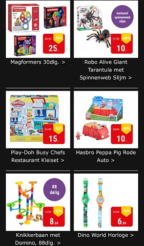 Donderdag deals lobbes