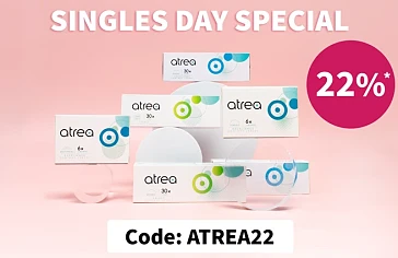 22% korting op Atrea contactlenzen
