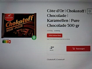 Delhaize online only