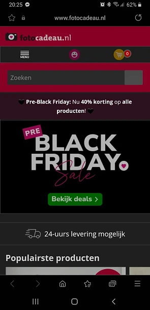 Fotocadeau 40%