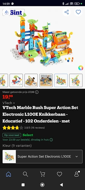 VTech Marble Rush knikkerbaan