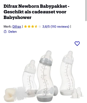 Difrax pakket 👶