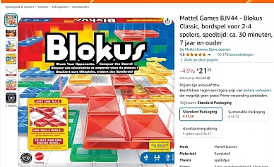 Hoge korting op diverse gezelschapsspellen bij Amazon NL 👍