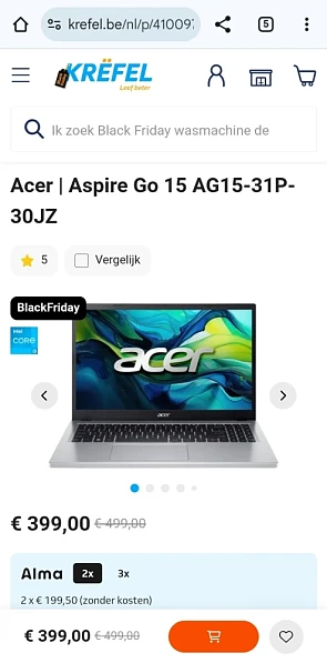 Acer Aspire Go 15 AG15-31P-30JZ