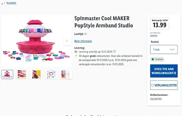 -44% Spin master armband maker