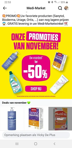 Medi-market 50%