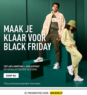 Tot -40% bij Puma en nog eens -20% extra