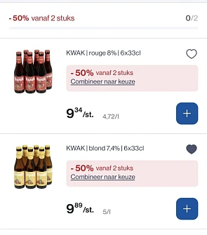 Kwak bier in promo