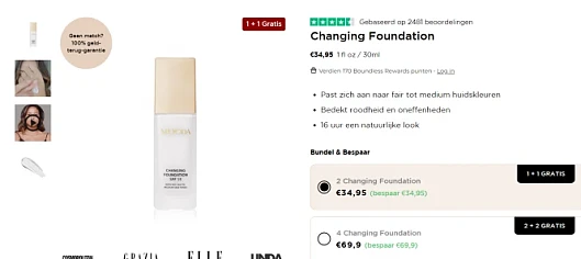 -50% pre-sale Black Friday 💋 Meroda Cosmetics