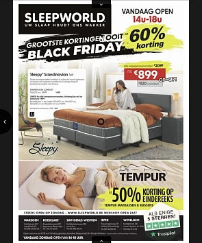 Sleepworld black firiday