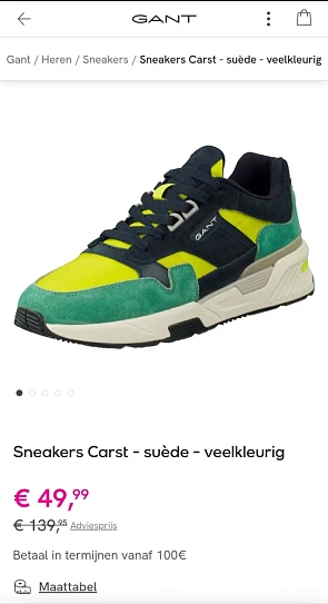Gant sneakers