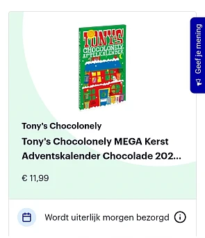 Korting op Sint snoepgoed en chocolade
