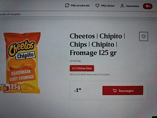Delhaize online only