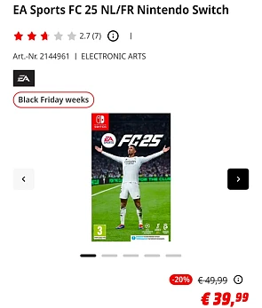 Switch fc25