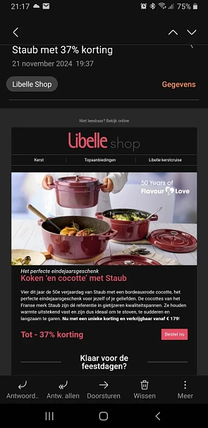 Gietijzeren pannen van Staub libelle shop