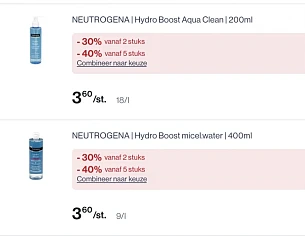 Neutrogena koopje