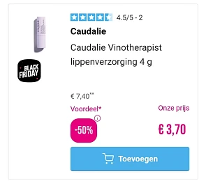 Tot 70% korting op verzorging 👶