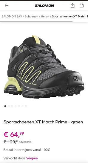 Salomon kleding en schoenen tot 60% korting