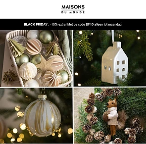 Tot -50% bij Maisons du Monde en nog eens -10% extra