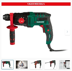 Boor- en breekhamer met SDS-plus PARKSIDE® PBH800