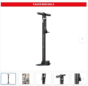 Fietspomp CRIVIT, met manometer