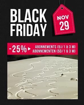 BLACK FRIDAY BIJ ICE MOUNTAIN