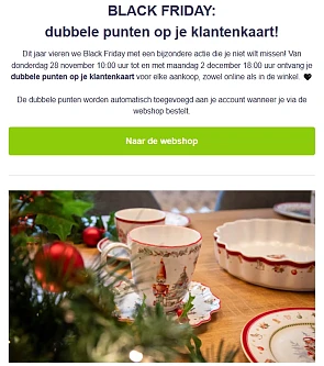 Dubbele punten bij Thélene 🍵🎄 Black Friday 🖤