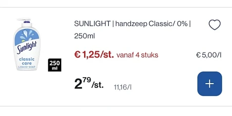 Sunlight handzeep